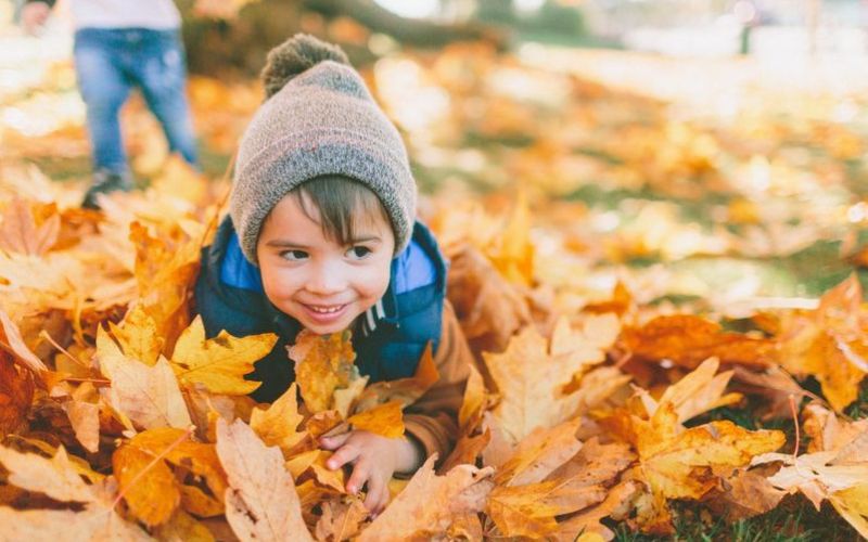 autunno bambino