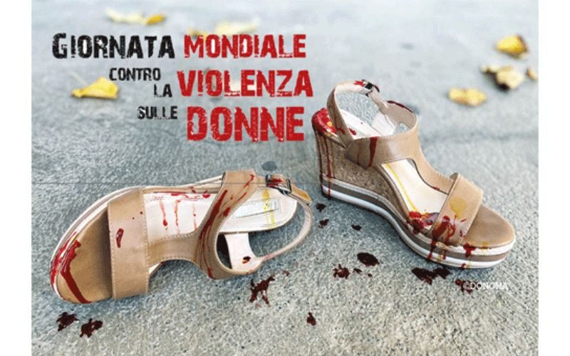 scarpe rosse 25 novembre