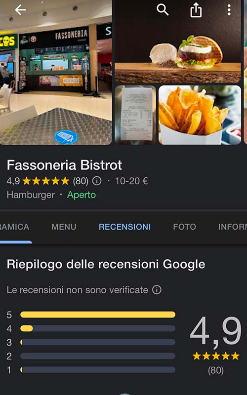 Fassoneria Bistrot Alessandro Andreotti