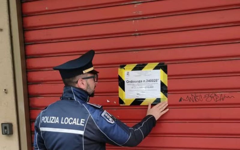 pieve chiusura locale