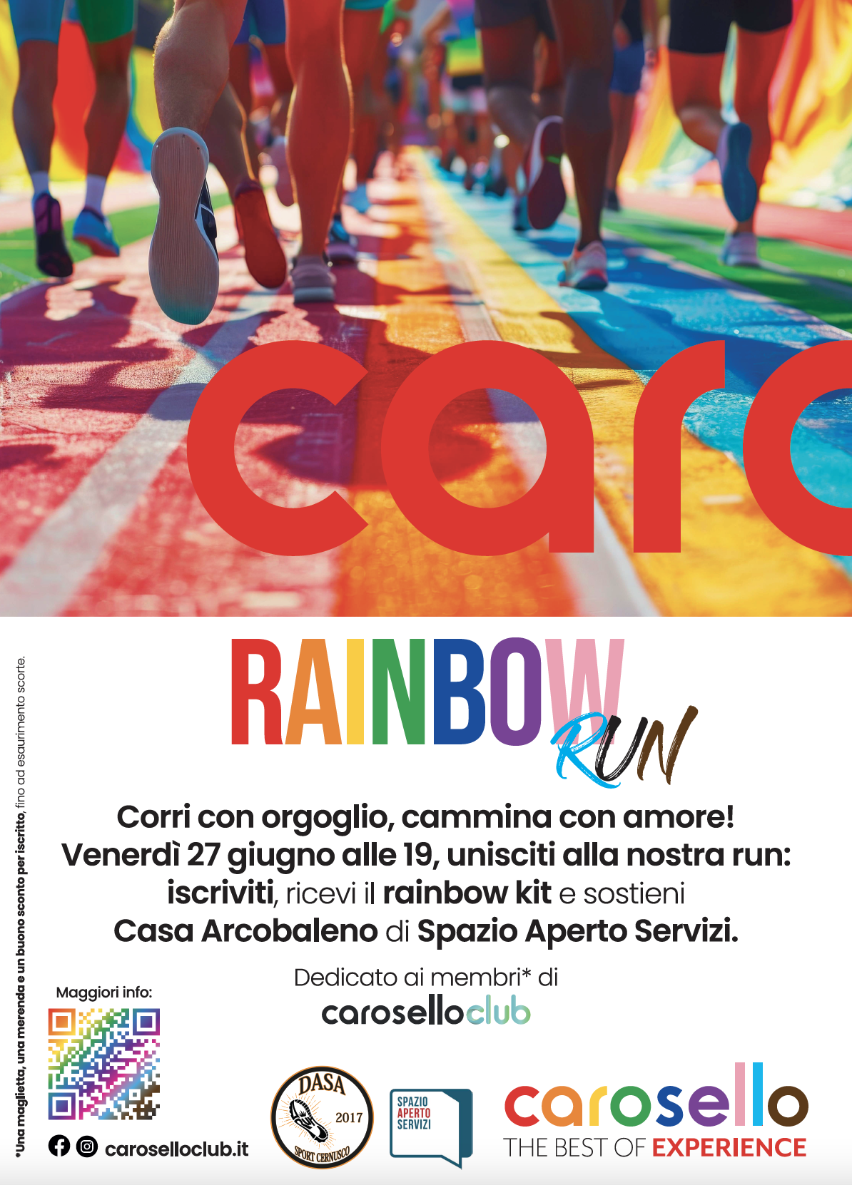 Carosello PRIDE RUN