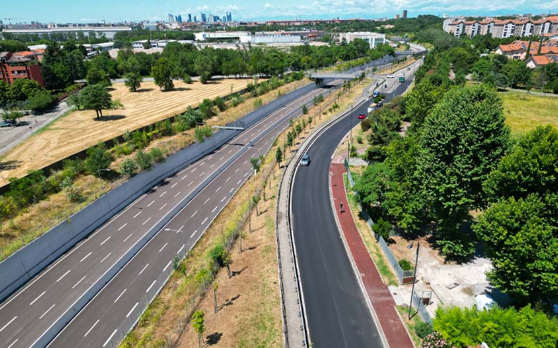 Asfaltatura via Martiri di Cefalonia Segrate 03