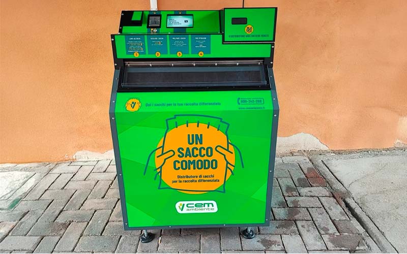 distributore ecuosacco e multipack Cerro