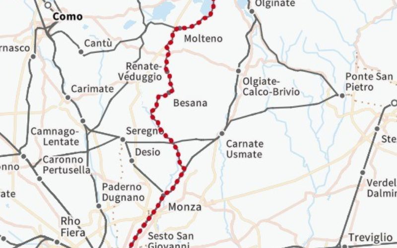 milano lecco via molteno