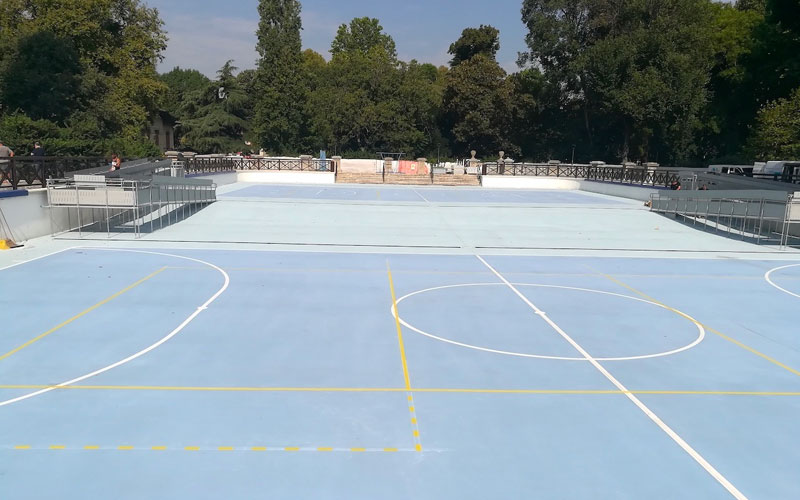 sport campo da basket