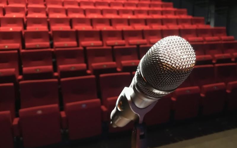 teatro microfono