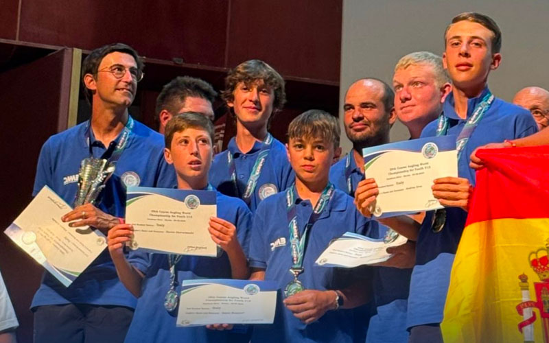 Andrea Urro - Argento a squadre