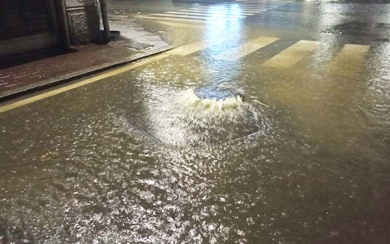 Protezione civile Cormano maltempo 04