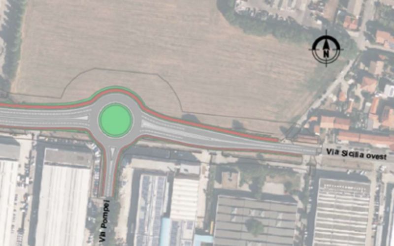 monza rotatoria viale sicilia