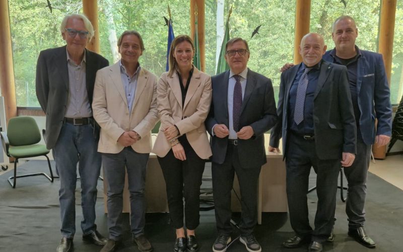 La Russa al parco delle groane