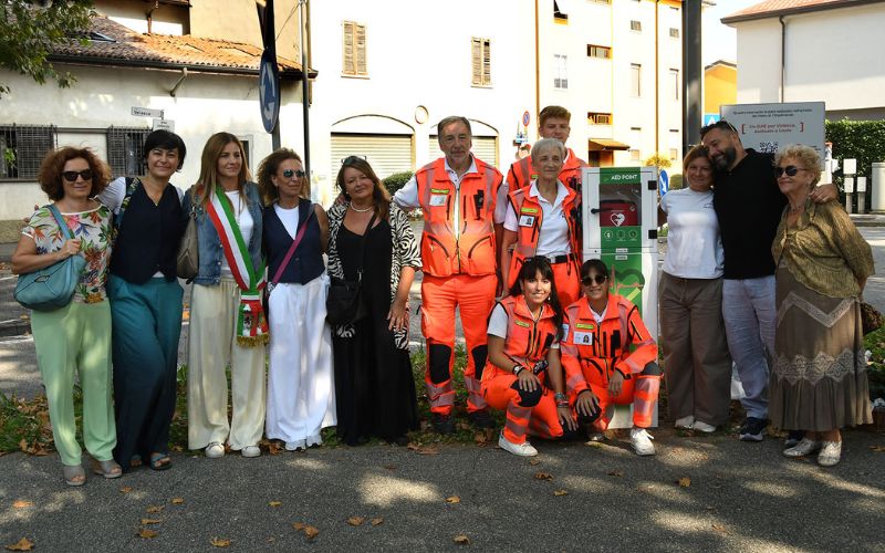 inaugurazione dae vimercate