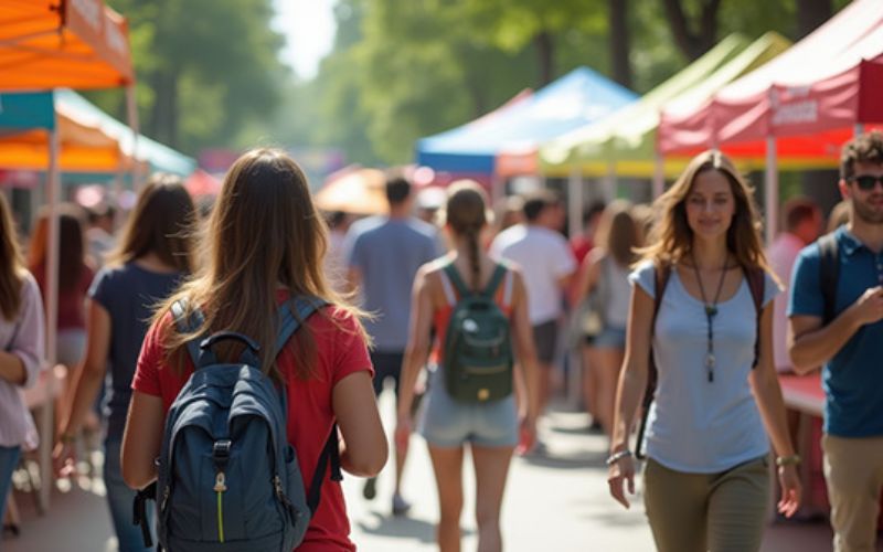 giovani bancarelle sagre fiere