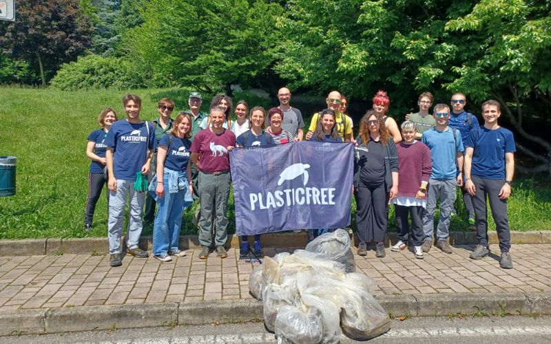 plastic free parco valle lambro