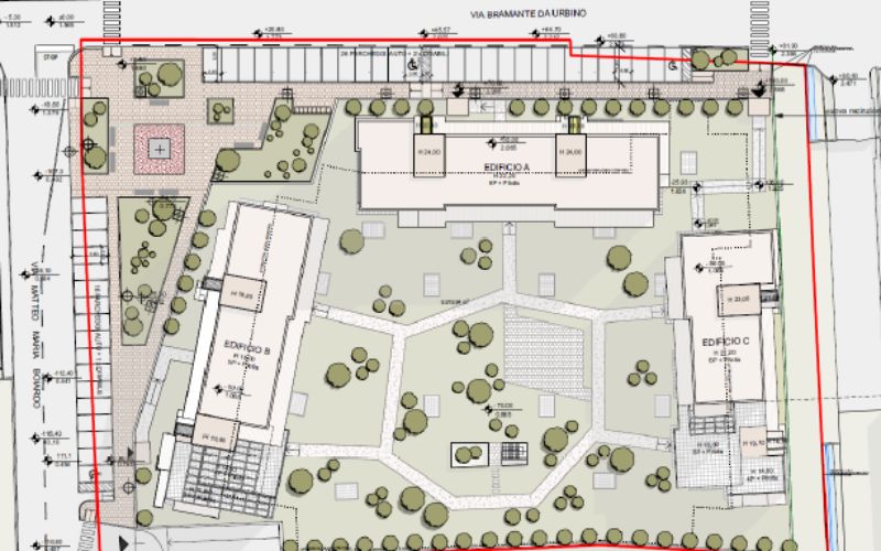 via bramante da urbino monza