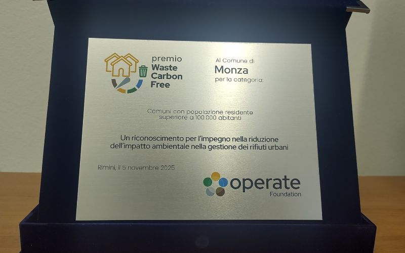 monza premio waste carbon free