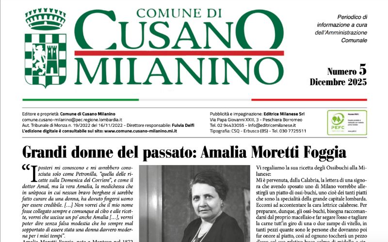 cusano notiziario dicembre 2025