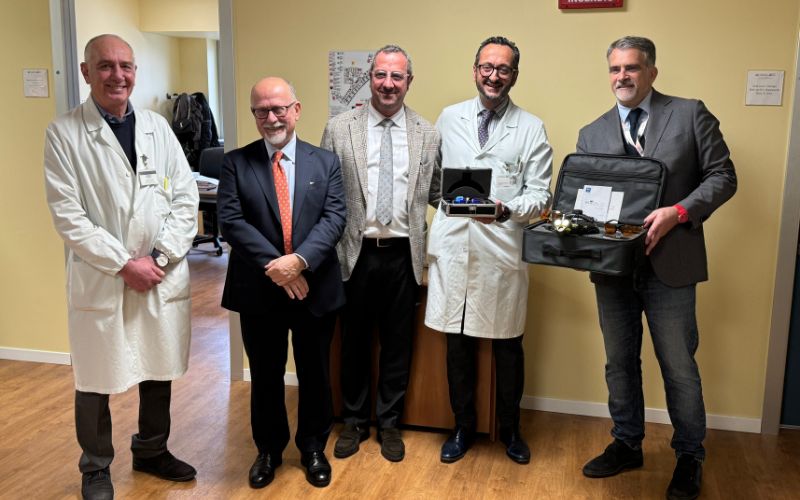 donazione visore san gerardo monza