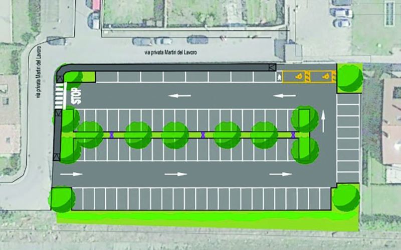 san giuliano parcheggio