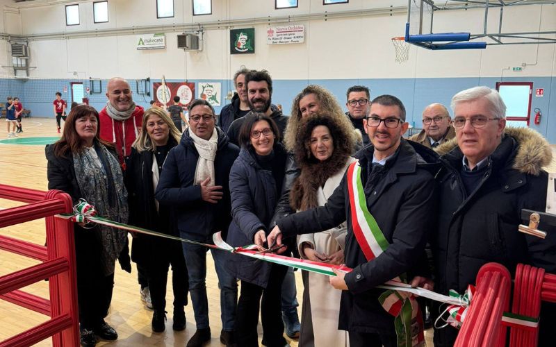 20260128 dresano taglio nastro palestra