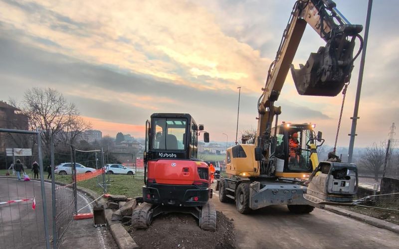 cantiere lavori meda