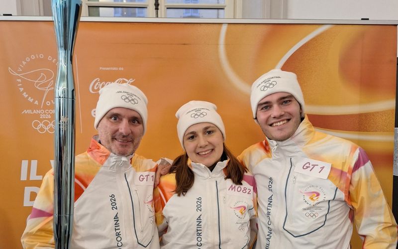 fiamma olimpica rozzano