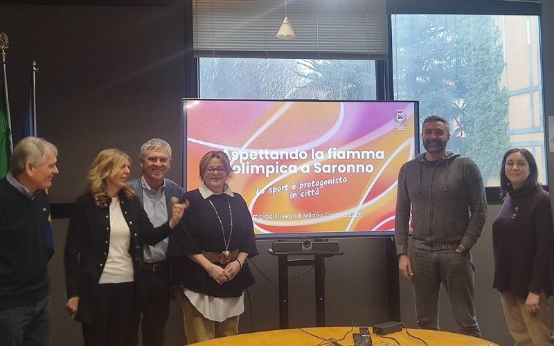 saronno fiamma olimpica