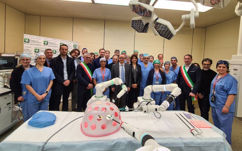 chirurgia robotica robot bassini