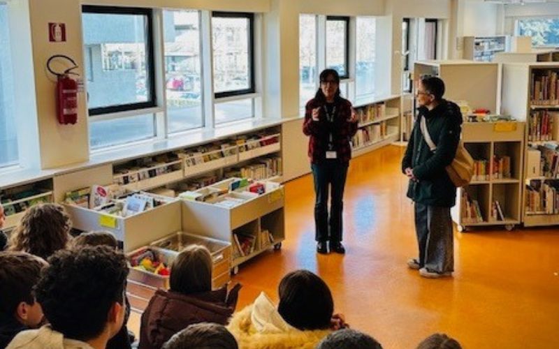 meda biblioteca libro alluvione