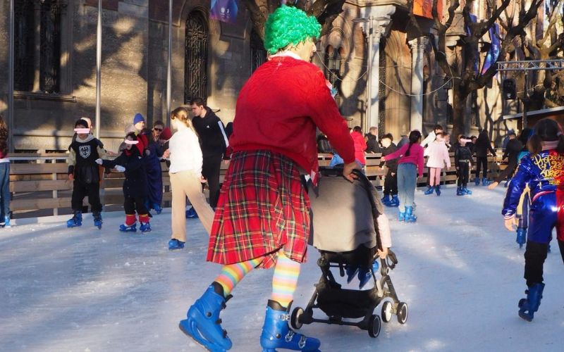 rho pattinaggio carnevale